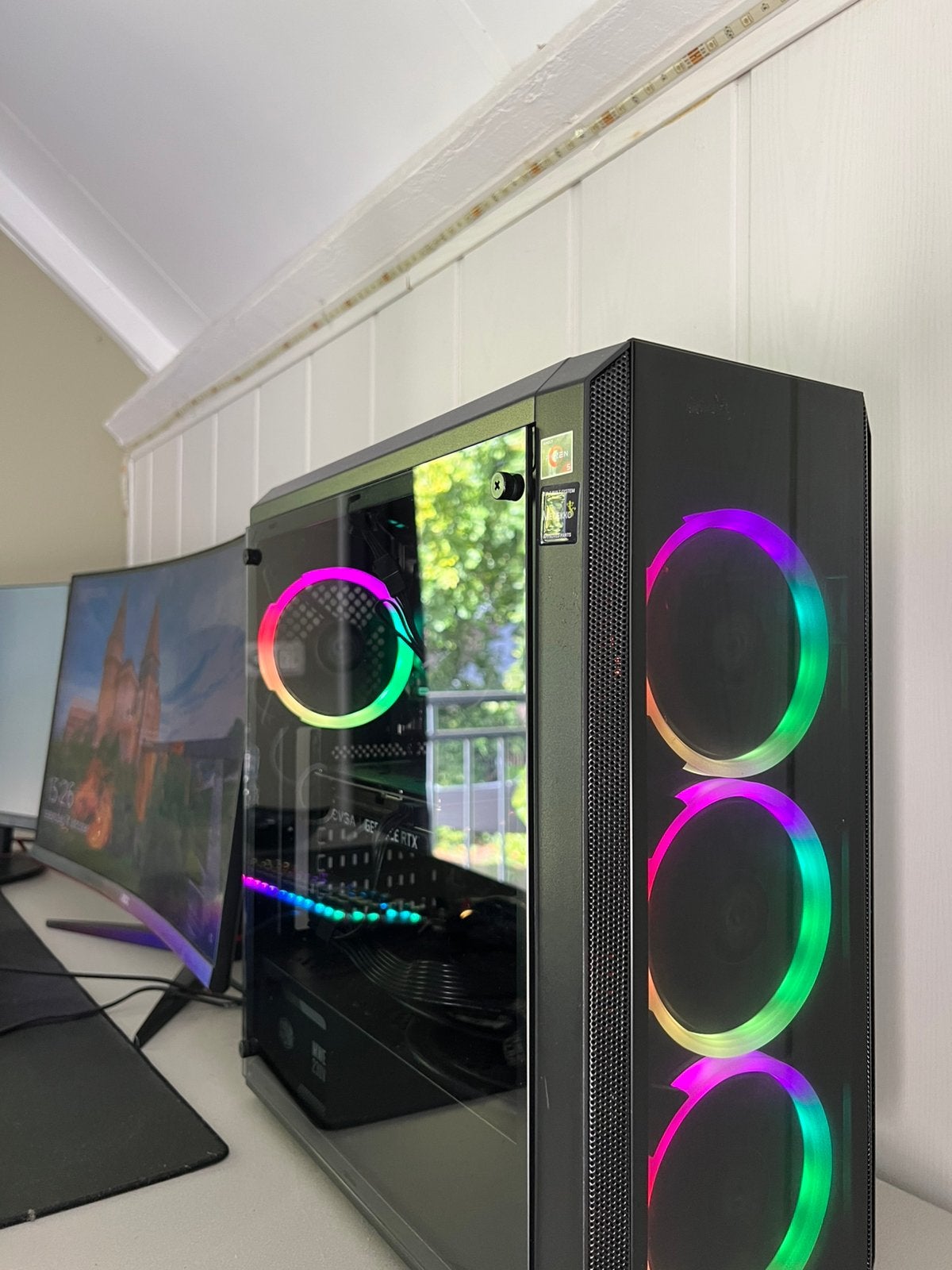 Sterke RTX3060TI Game PC, Ophalen of Verzenden, Zo goed als nieuw, 3 tot 4 Ghz, SSD