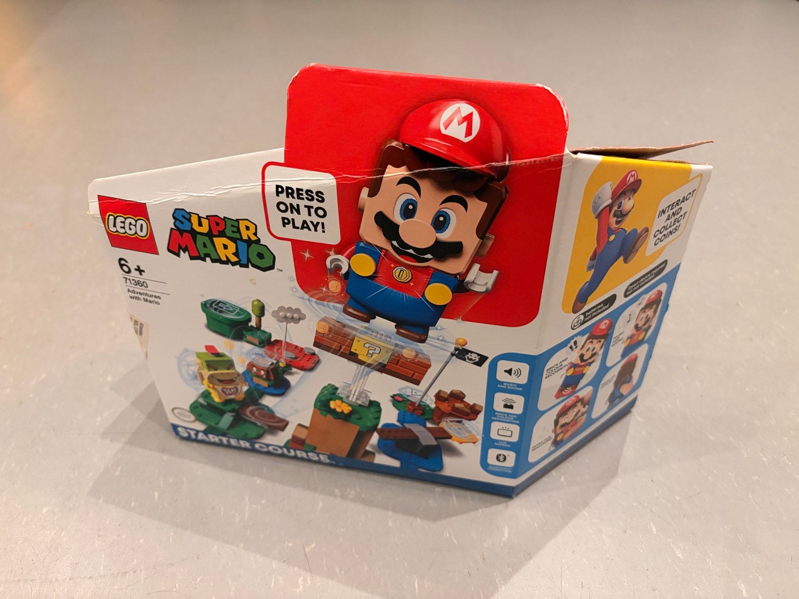 LEGO Super Mario Starter Course 71360 - Compleet, Kinderen en Baby's, Ophalen, Lego, Zo goed als nieuw, Compleet