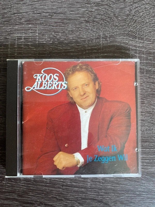 Koos Alberts - Wat Ik Je Zeggen Wil CD (Gebruikt), Gebruikt, Ophalen of Verzenden, Levenslied of Smartlap, Inclusief doosje