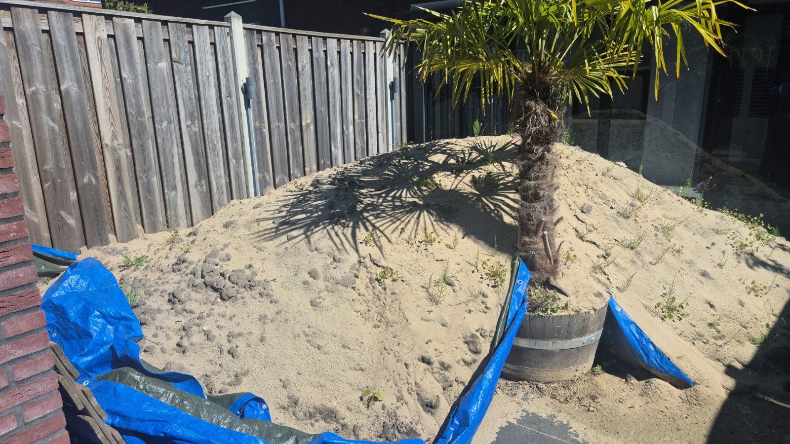 Gele Zand Gratis afhalen Arnhem., Tuin en Terras, Ophalen of Verzenden, Ophoogzand