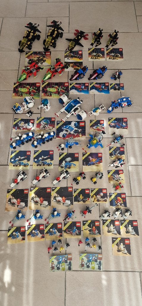 Collectie van 37 LEGO Classic Space Sets, Kinderen en Baby's, Speelgoed | Duplo en Lego, Gebruikt, Lego, Ophalen of Verzenden