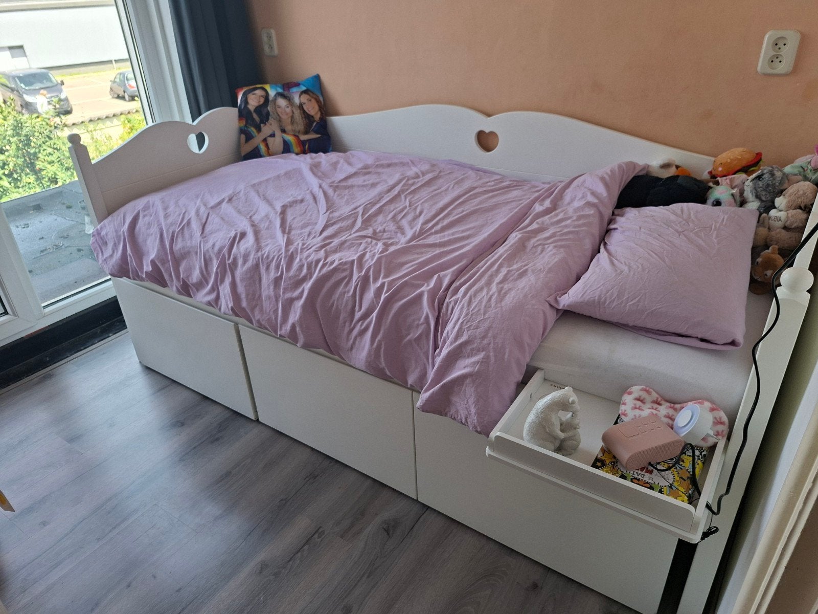 Bed kajuitbed bedbank Emma 90cmx200cm, Kinderen en Baby's, Ophalen, 85 tot 100 cm, Gebruikt, Lattenbodem