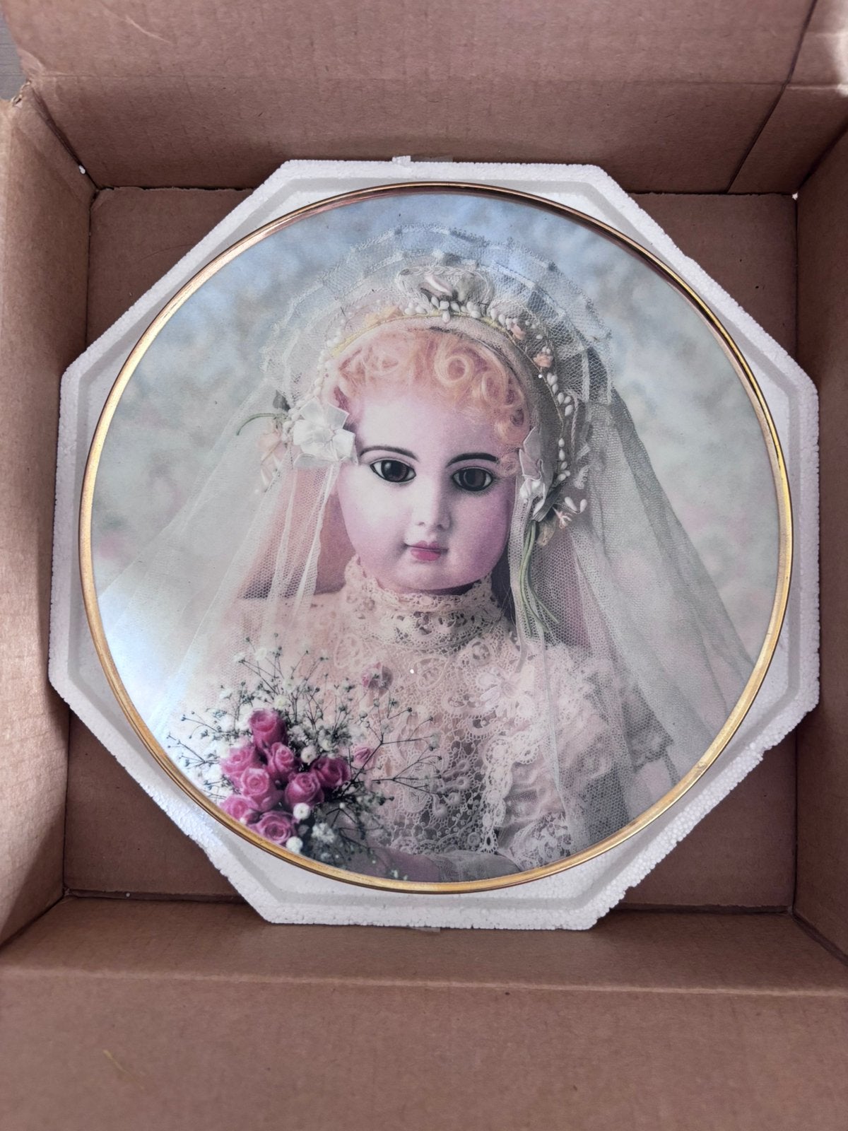 Franklin Mint portret Brigitte, Ophalen of Verzenden