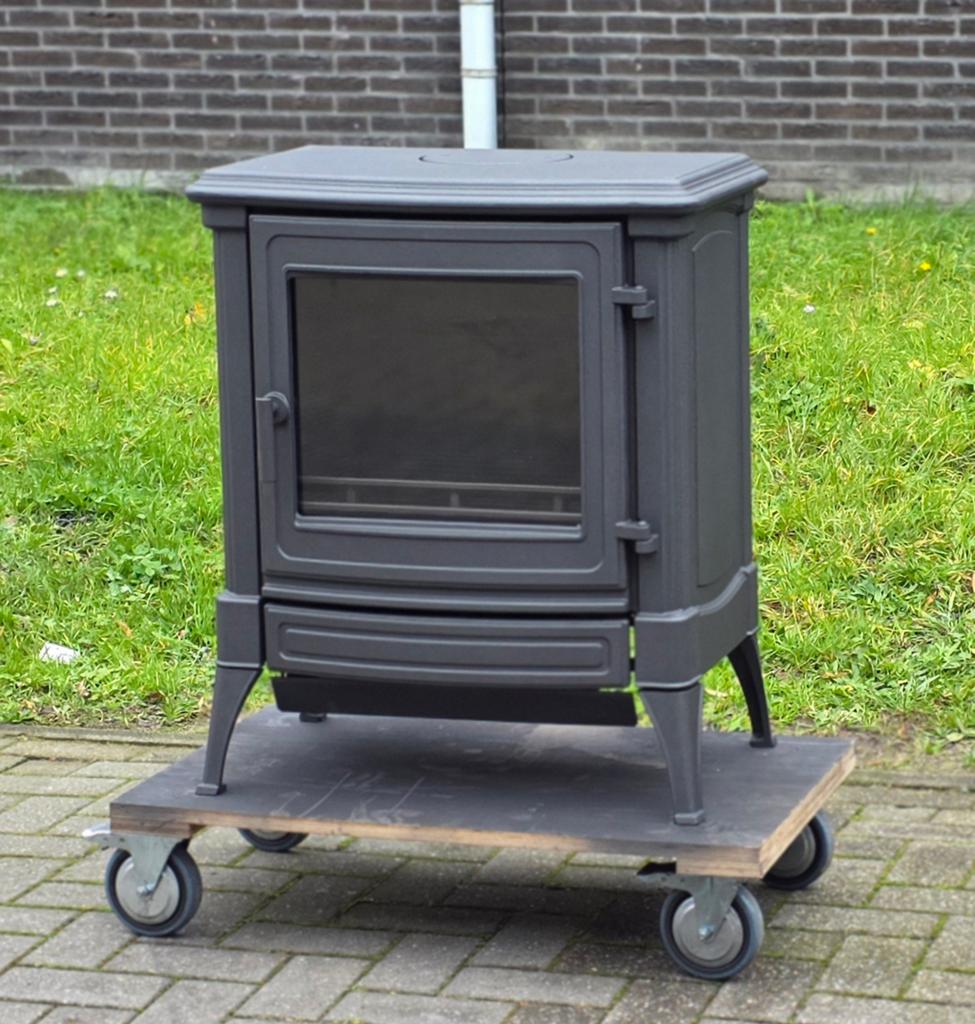 Houtkachel Nestor martin S33 Woodbox technologie, Huis en Inrichting, Houtkachel, Ophalen of Verzenden, Zo goed als nieuw, Vrijstaand
