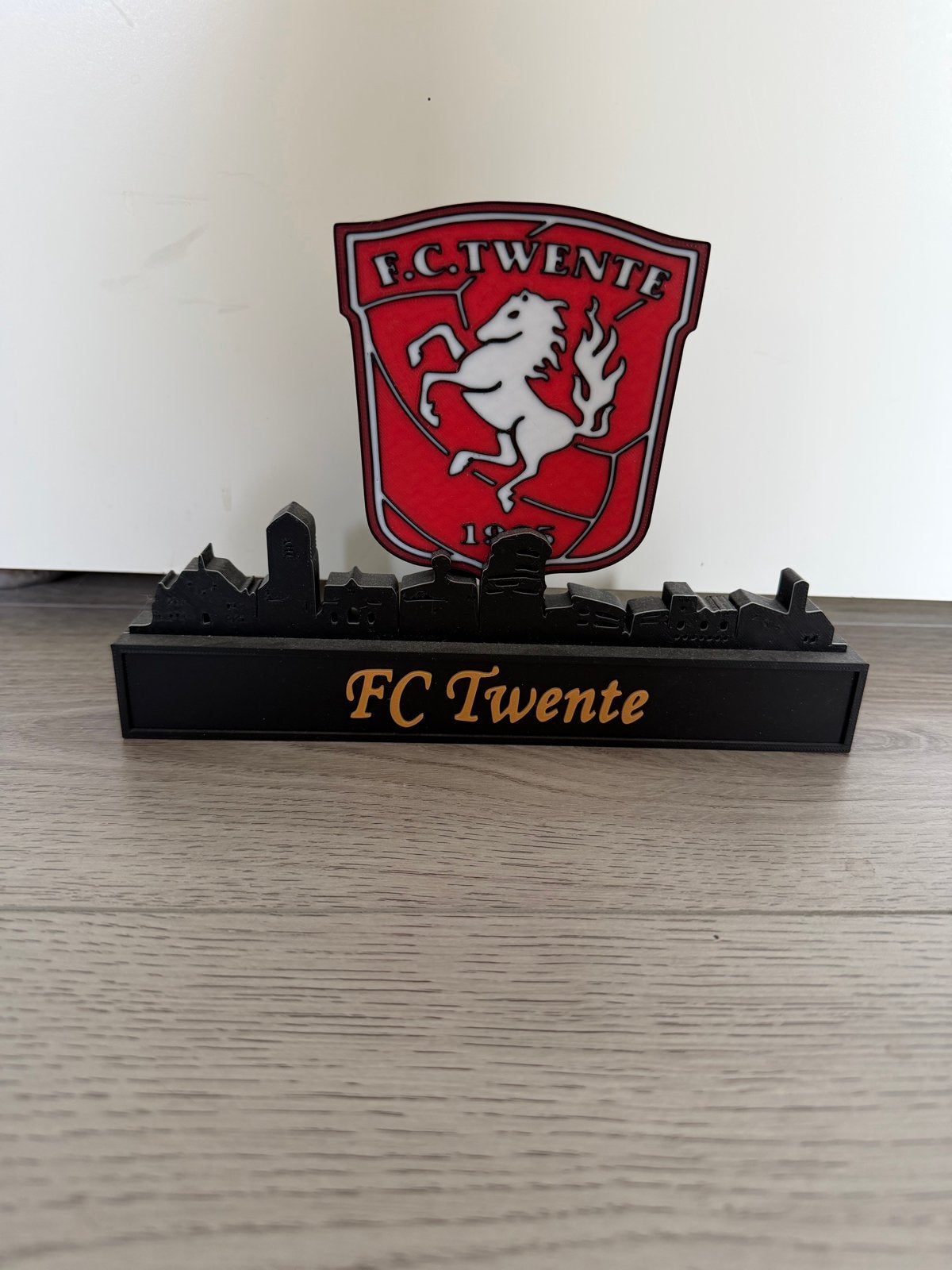 FC Twente 3D Skyline - Uniek Decoratiestuk, Verzamelen, Ophalen of Verzenden, Nieuw, F.C. Twente, Overige typen