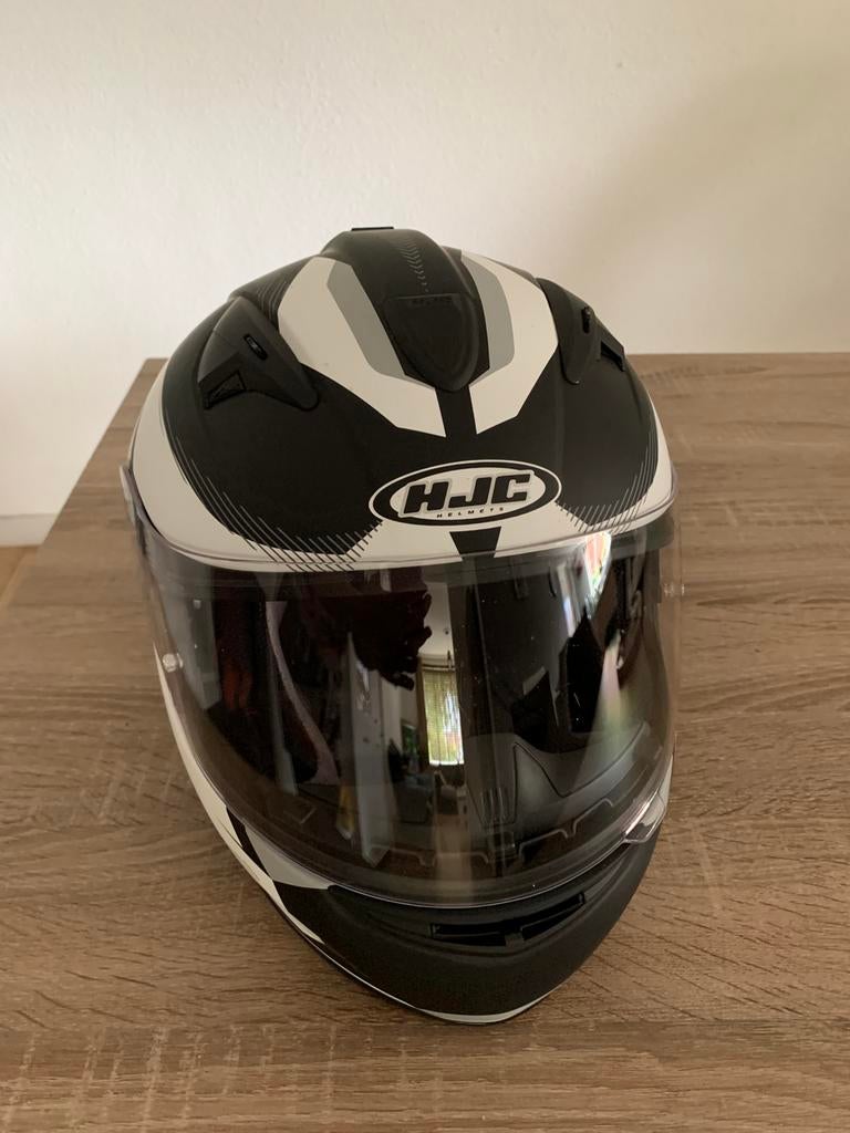 Motorhelm HJC maat S 56, Motoren, Ophalen, HJC, Integraalhelm, S