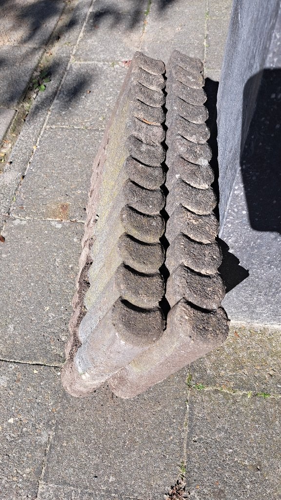 Palissade banden 15 stuks. 27cm hoog, lengte 50cm, Ophalen, Gebruikt