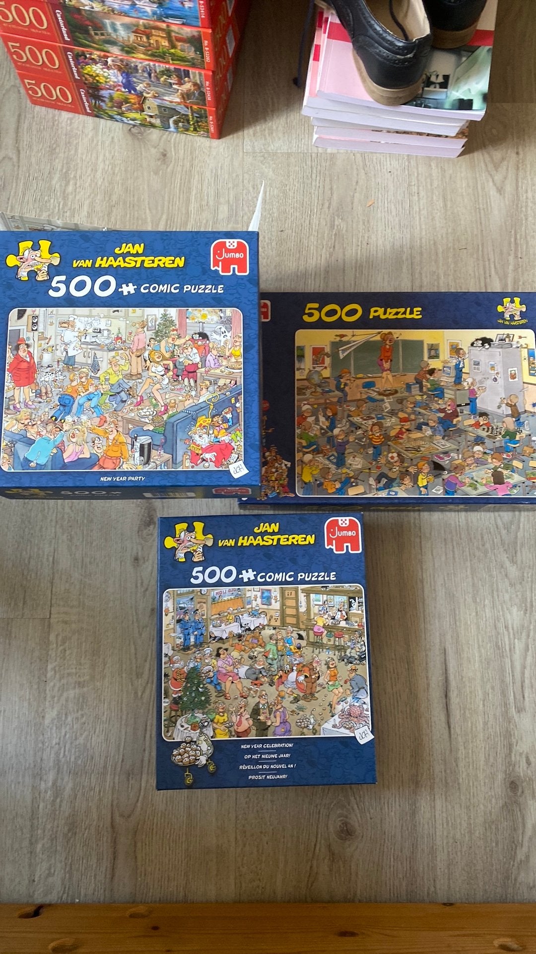 Jan van Haasteren COMIC PUZZELS, 500 stukjes, Ophalen, 500 t/m 1500 stukjes, Zo goed als nieuw, Legpuzzel