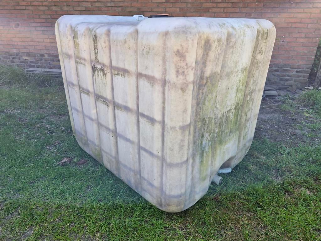 IBC vat, Tuin en Terras, 150 liter of meer, Ophalen, Gebruikt