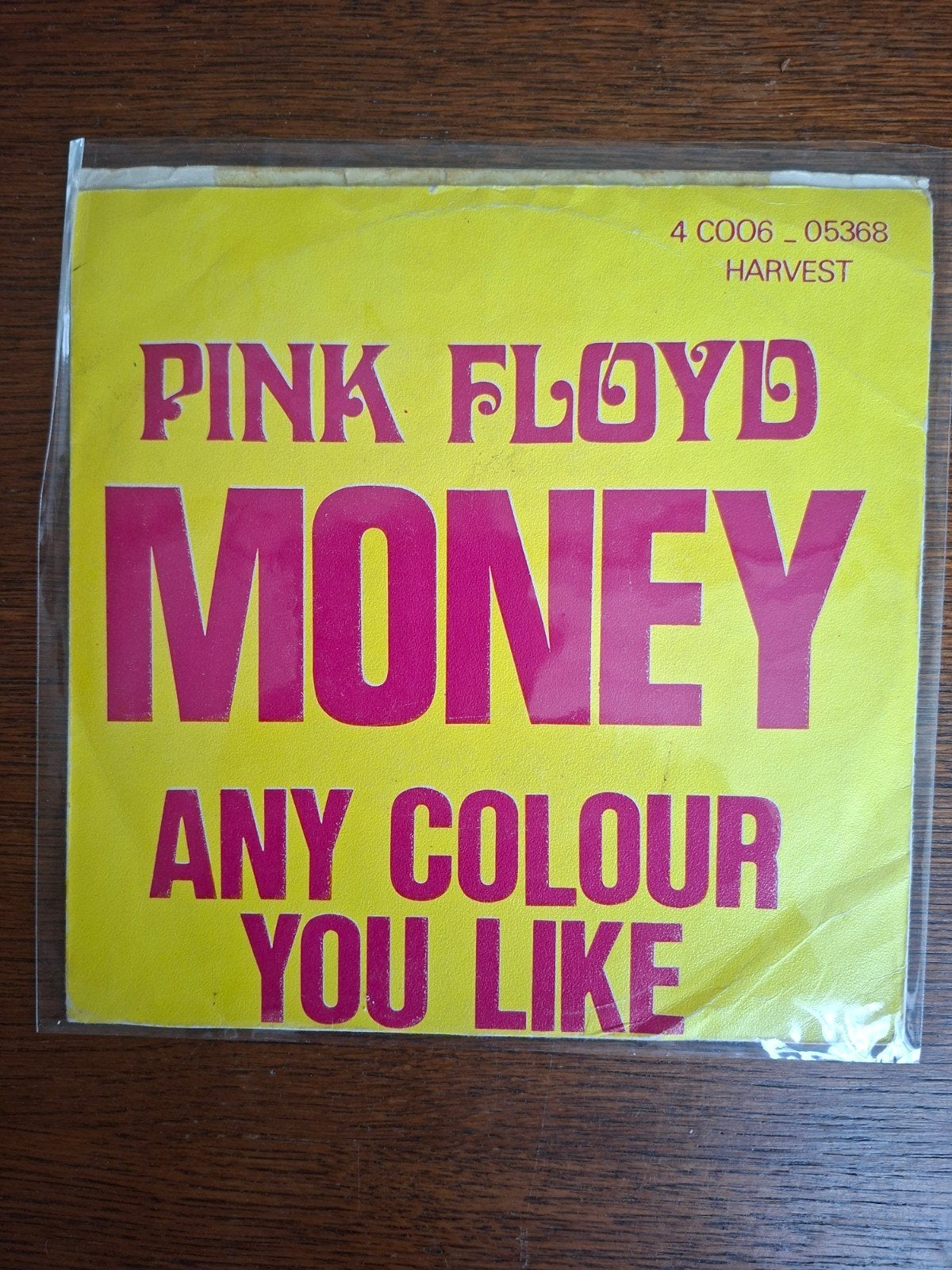 Pink Floyd - Money / Any Colour You Like (7 inch single), Cd's en Dvd's, Vinyl Singles, Gebruikt, 7 inch, EP, Rock en Metal