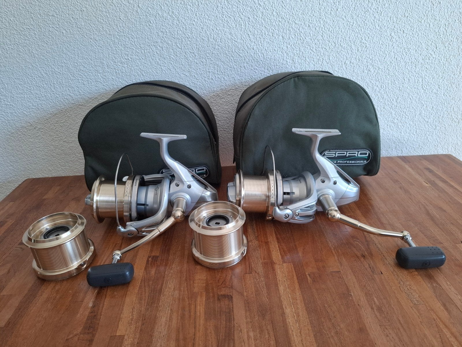 2 x Shimano Ultegra 14000 XSD Bigpit molen., Ophalen of Verzenden, Zo goed als nieuw, Molen