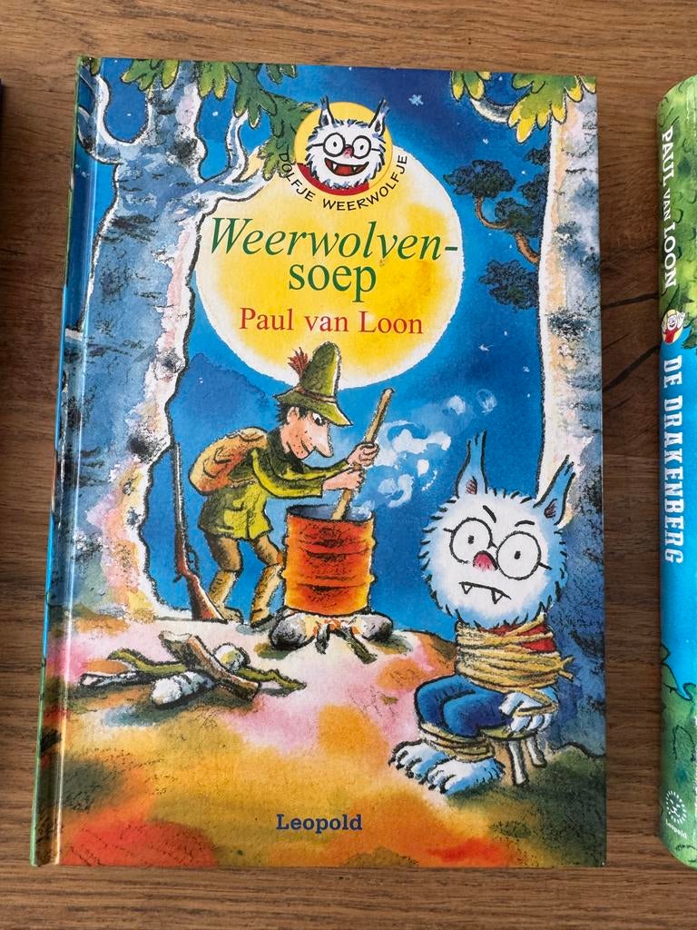 3 Dolfje Weerwolfje kinderboeken, Boeken, Ophalen of Verzenden, Zo goed als nieuw, Fictie algemeen