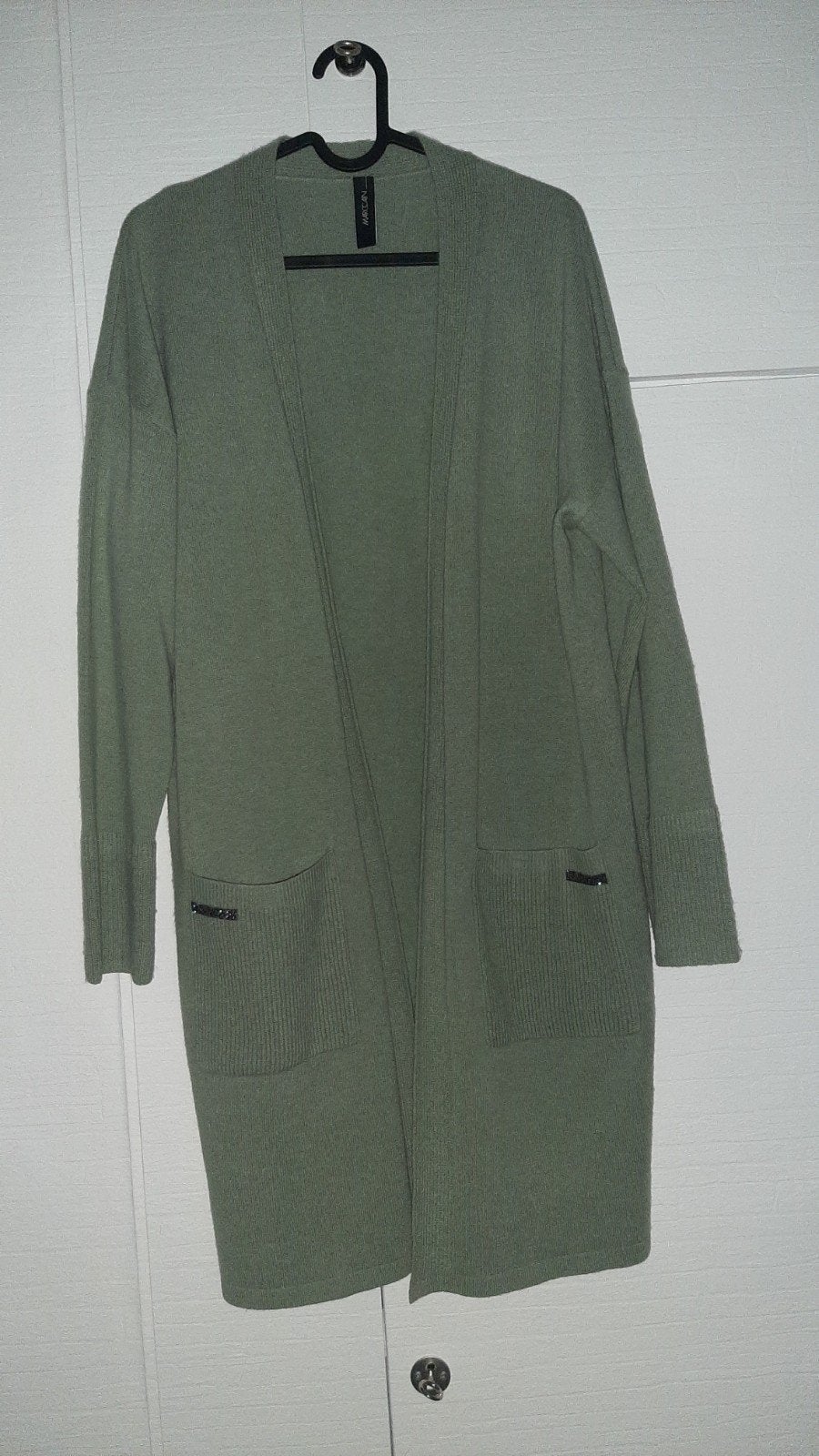 Marc Cain Vest - Olijfgroen - Maat L, Ophalen of Verzenden, Zo goed als nieuw, Groen
