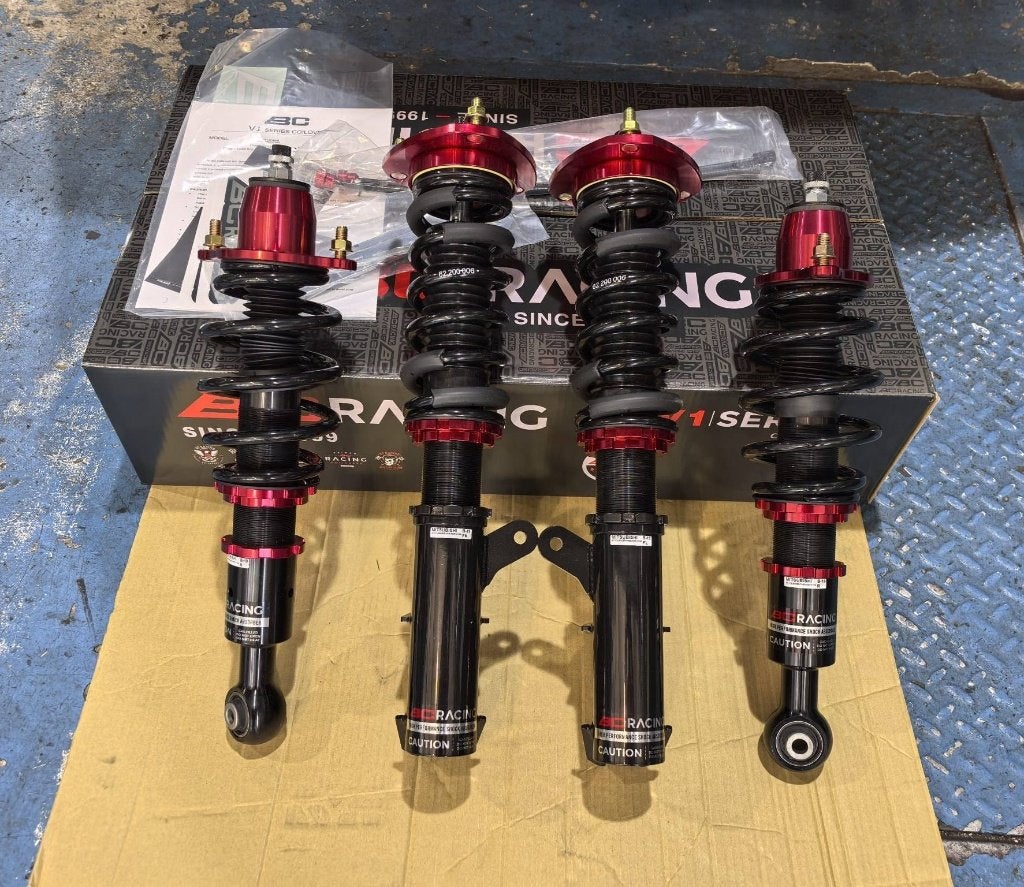 BC Racing V1-VM schroefset - Mitsubishi Lancer CY4A 07-17, Ophalen of Verzenden