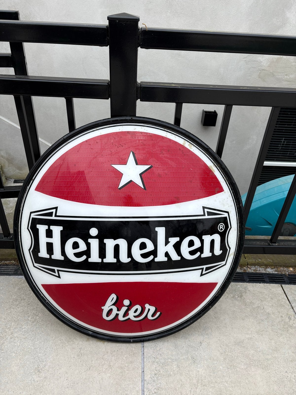 Heineken Reclamebord - Vintage Bierbord, Ophalen