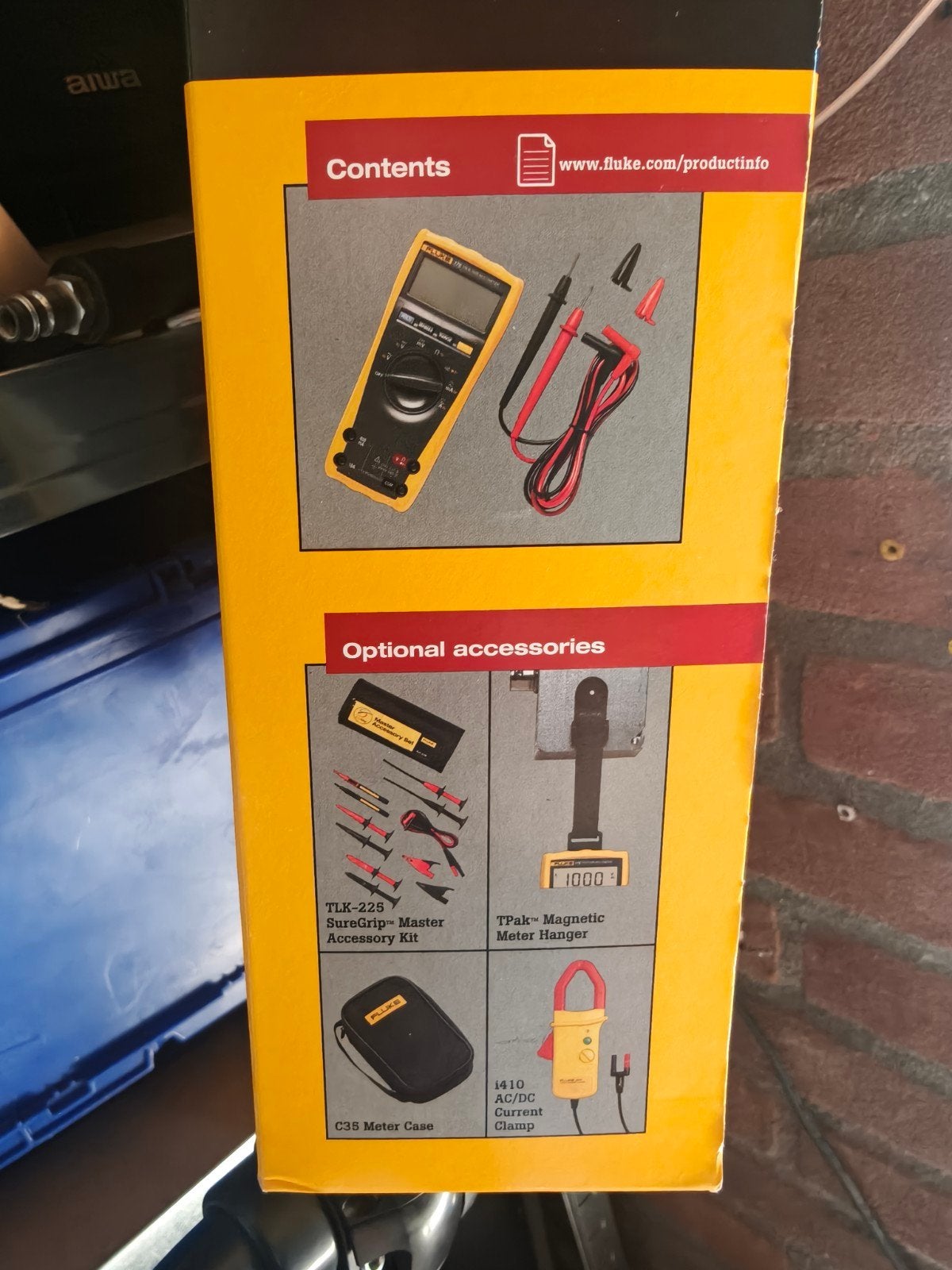 nieuwe Fluke 175, Ophalen of Verzenden, Nieuw, Multimeter