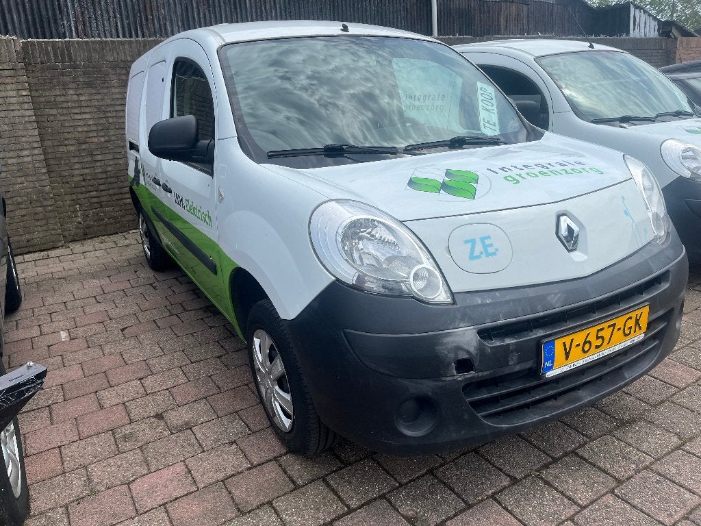 Renault Kangoo Express Z.e. 2012, Wit, Geïmporteerd, Te koop, 1531 kg