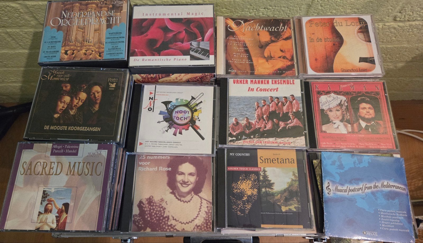 cd verzameling, Ophalen, Gebruikt
