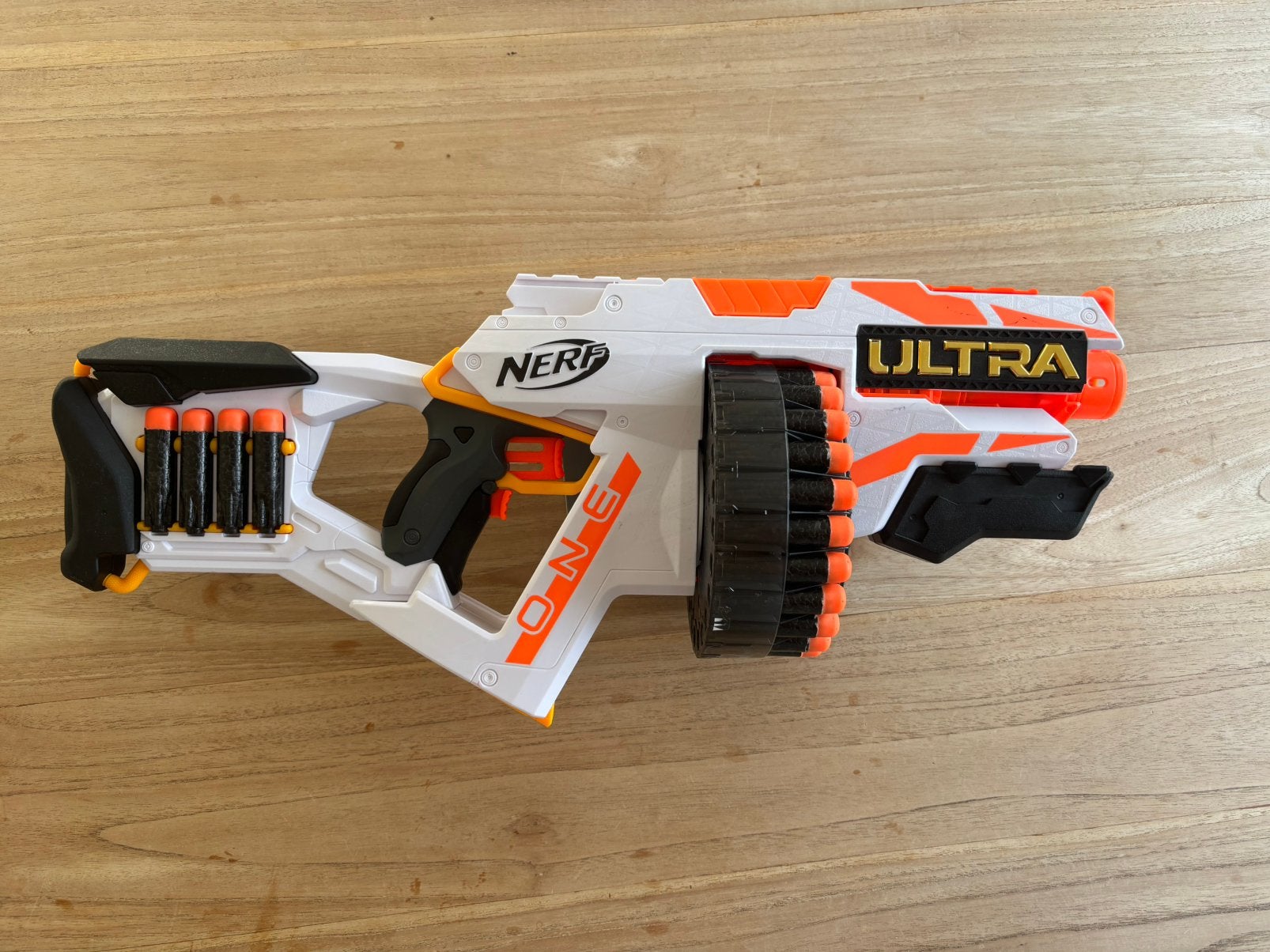 Nerf Ultra One, incl. 45 ultra darts, Kinderen en Baby's, Speelgoed | Buiten | Actiespeelgoed, Ophalen of Verzenden, Zo goed als nieuw