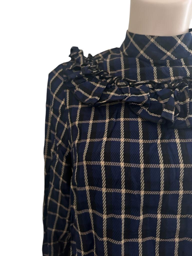 Ivy & Oak shirt lange mouw M, Blauw, Ophalen of Verzenden, Zo goed als nieuw, Lange mouw