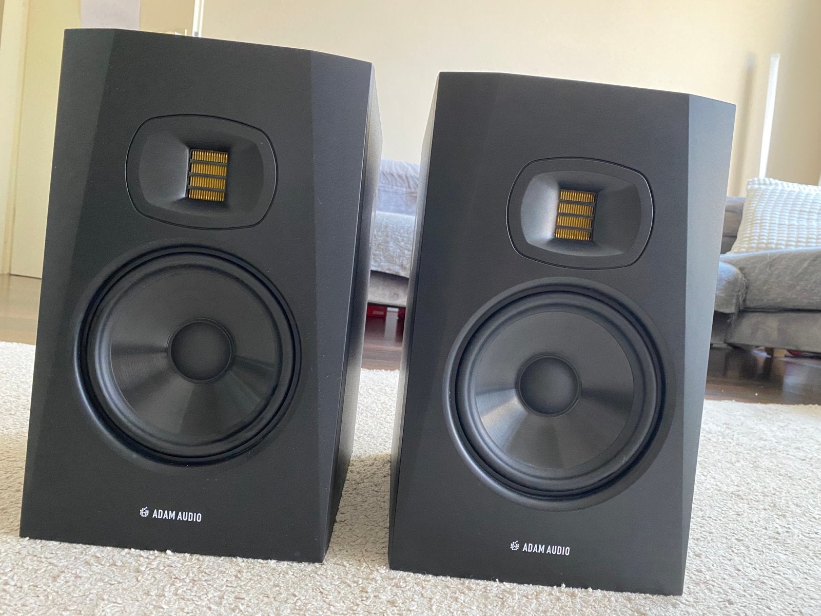 Adam Audio T7V Studio Monitoren (Paar), Zo goed als nieuw, 120 watt of meer, Front, Rear of Stereo speakers, Ophalen