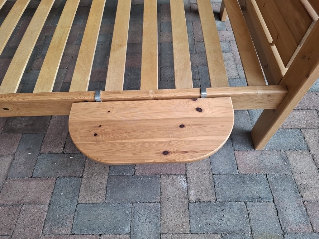 Lifetime bed, Ophalen, 85 tot 100 cm, Gebruikt, Lattenbodem