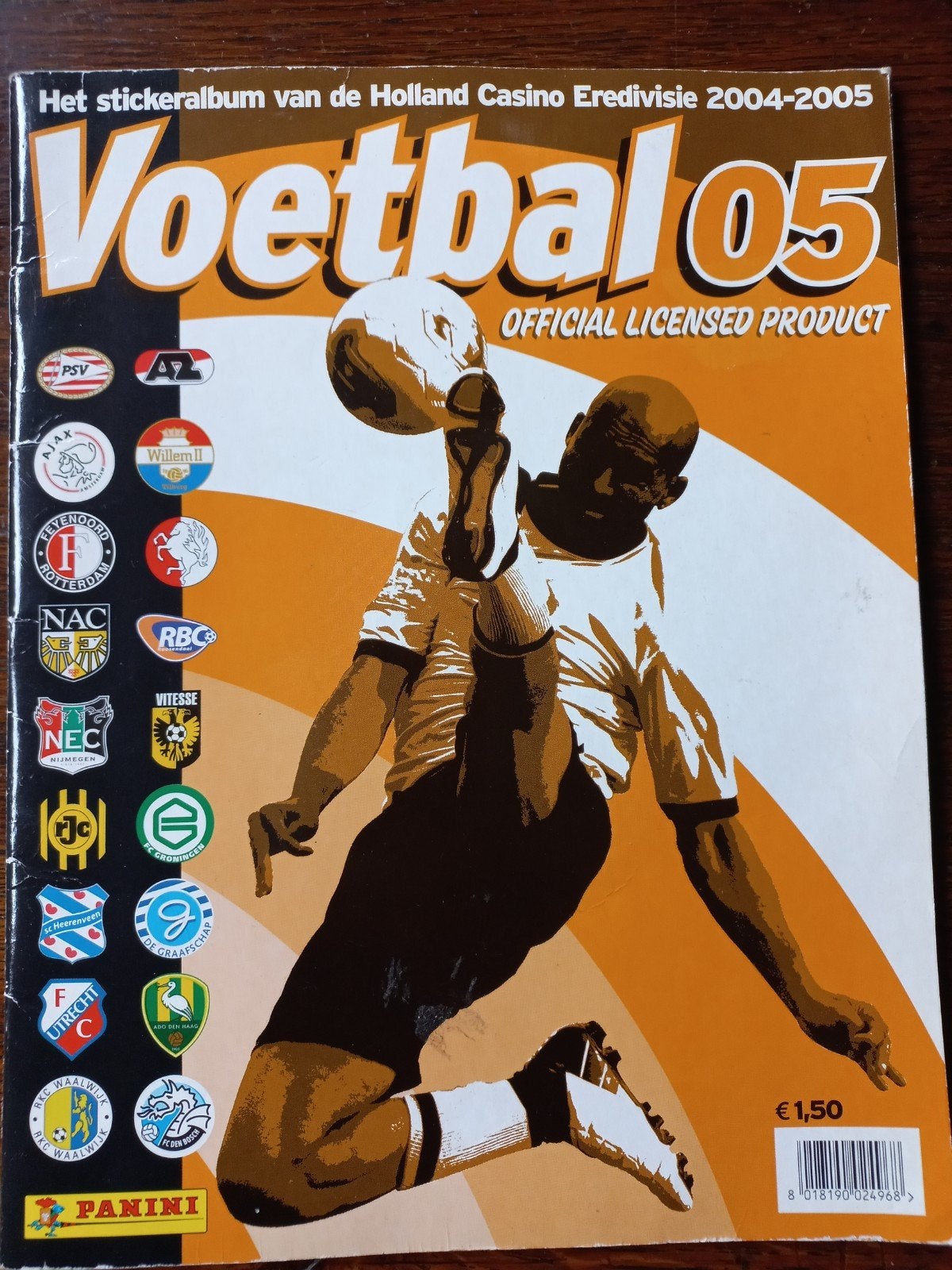 Panini Voetbal 2005 Album, Ophalen of Verzenden, Poster, Plaatje of Sticker