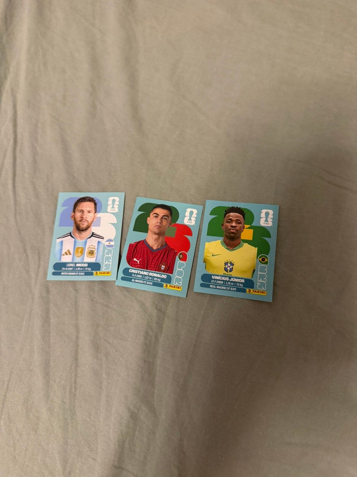World cup 2026 panini stickers ronaldo messi vinicius junior, Ophalen of Verzenden, Meerdere stickers