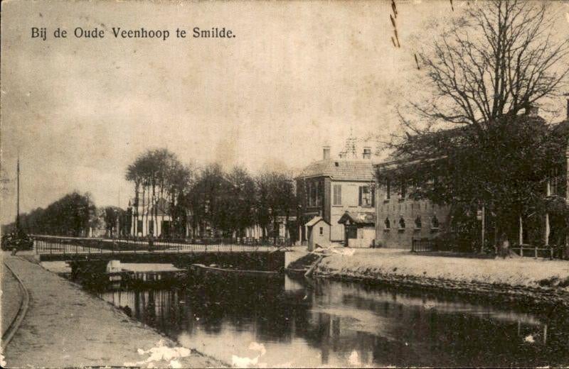 Smilde - Bij de Oude Veenhoop, Ophalen of Verzenden, Voor 1920, Gelopen, Drenthe