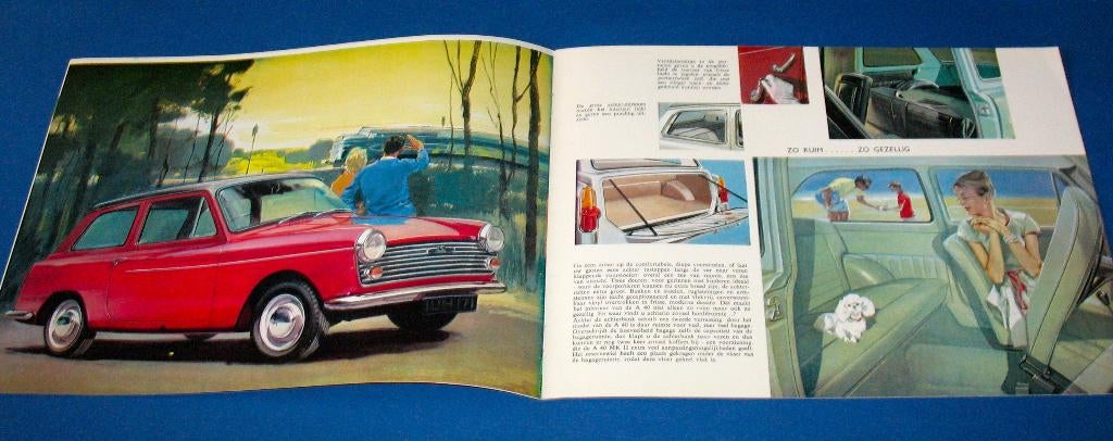 Folder autofolder Austin MKII MK II 40 1100CC ZGAN, Ophalen of Verzenden, Zo goed als nieuw, Overige merken