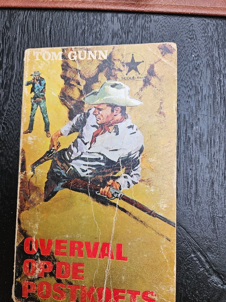 Tom Gunn - overval op de postkoets, Ophalen of Verzenden, Gelezen