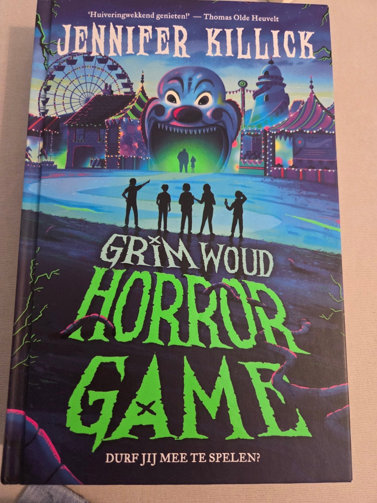 Jennifer Killick - Horrorgame, Ophalen of Verzenden, Zo goed als nieuw, Jennifer Killick
