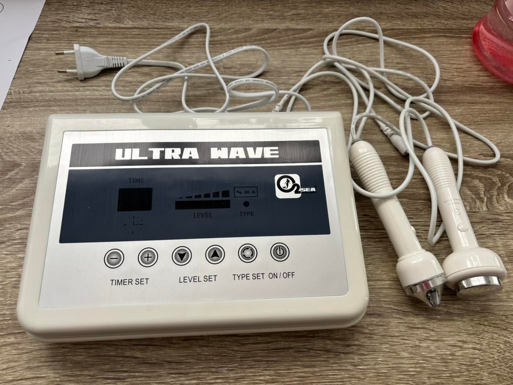 02sea ultra wave ultrasound beauty apparatuur, Ophalen of Verzenden, Zo goed als nieuw, Gehele gezicht, Verzorging