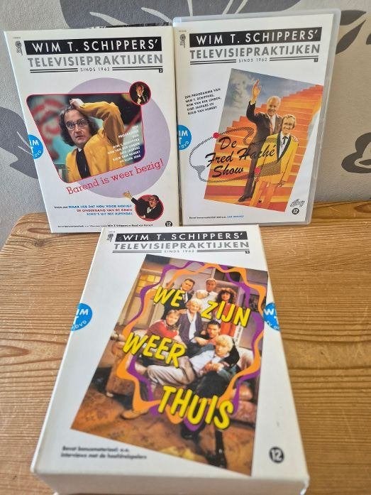 Wim T. Schippers Televisiepraktijken DVD Boxsets (3 stuks), Zo goed als nieuw, Komedie, Vanaf 12 jaar, Ophalen of Verzenden