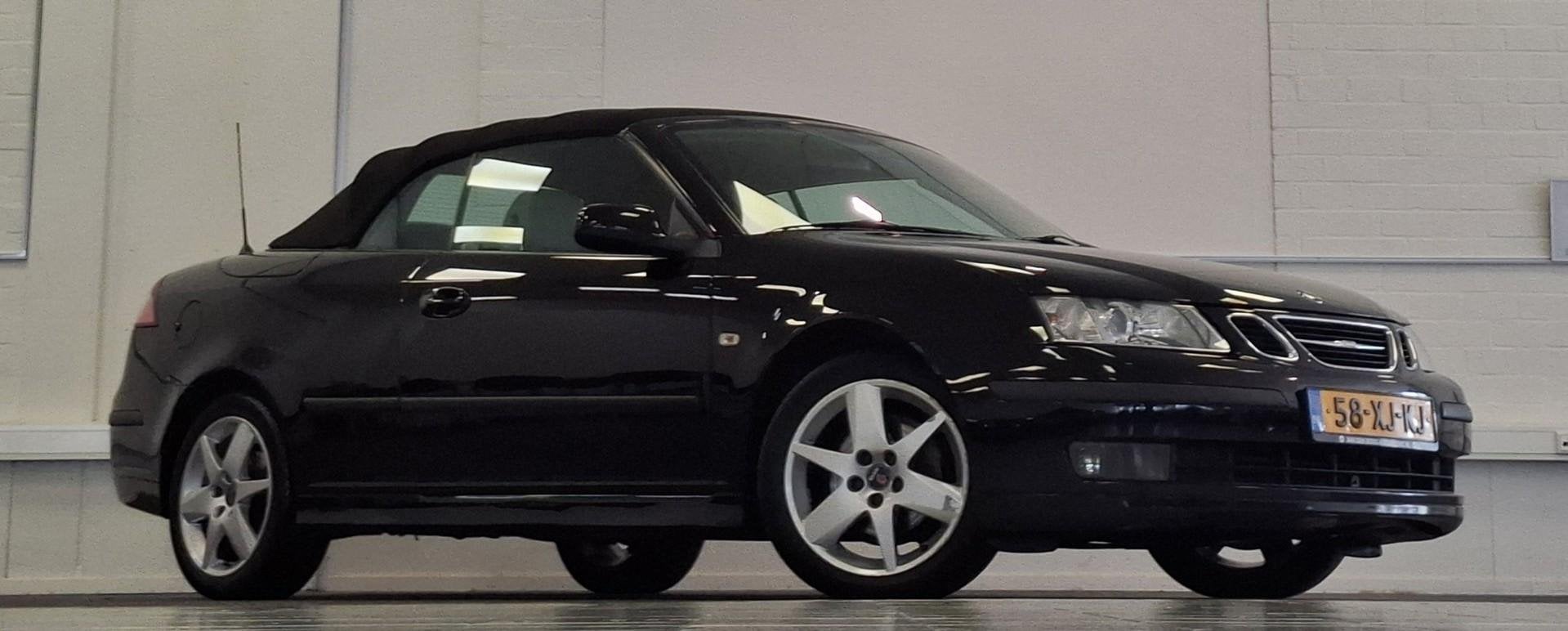 Saab 9-3 Cabrio 1.8t Vector A/T Leder Navi PDC 100% Onderhou, Auto's, 1998 cc, Gebruikt, Beige, 4 cilinders