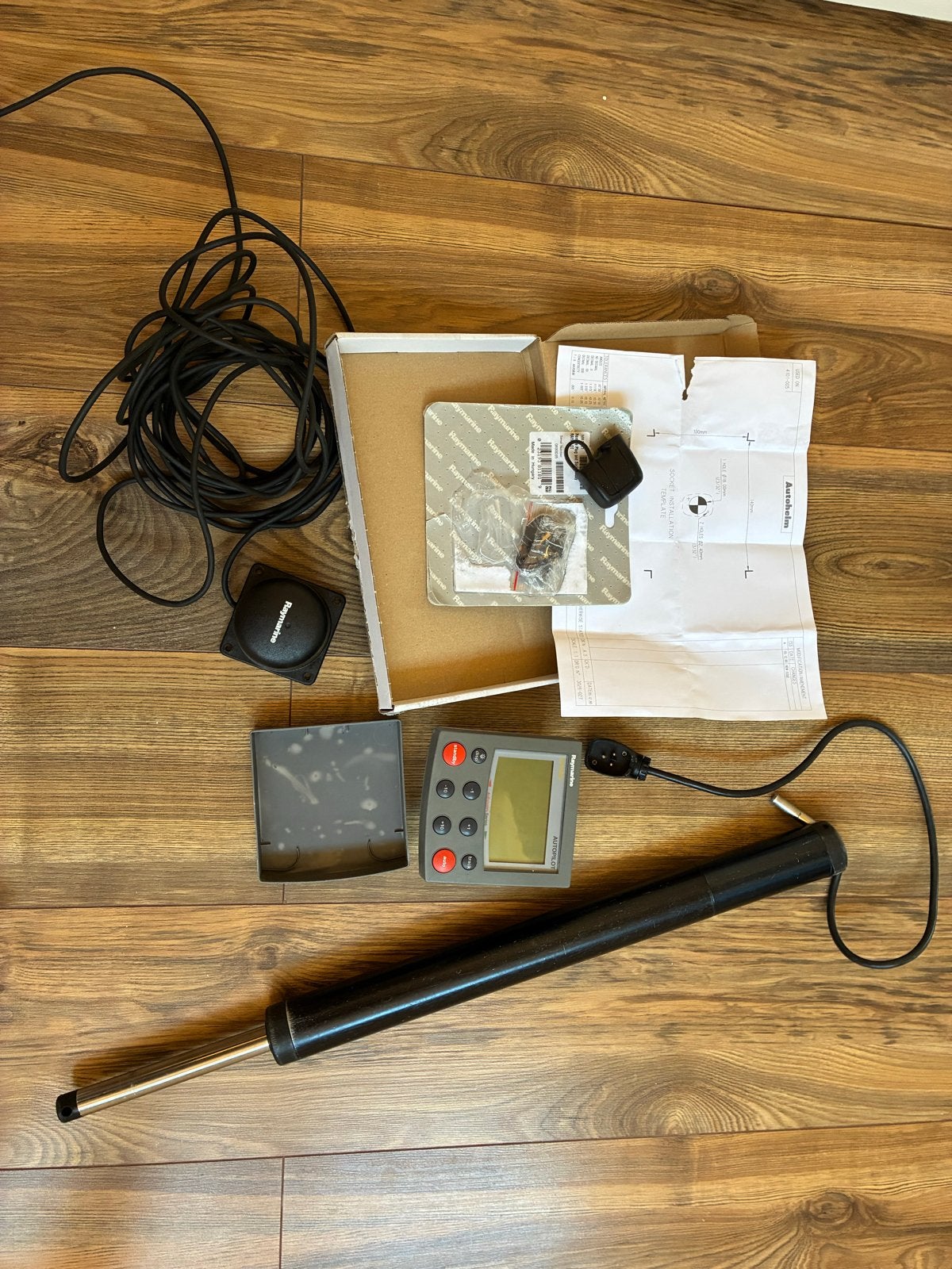 Raymarine Autopilot Set, Ophalen of Verzenden, Gebruikt, Gps of Kompas