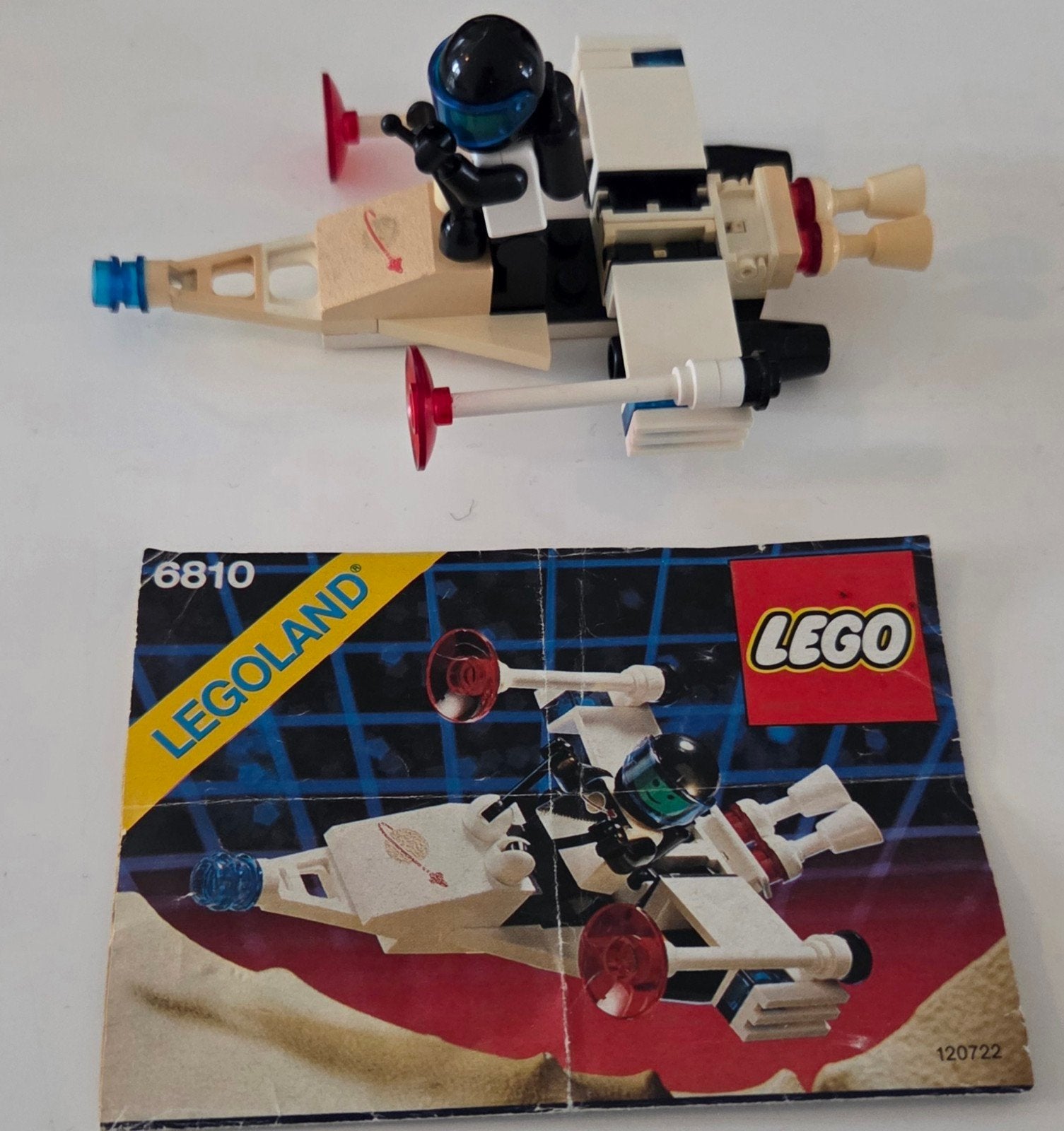 LEGO Classic Space 6810 Laser Ranger met instructies, Kinderen en Baby's, Gebruikt, Lego, Ophalen of Verzenden, Space