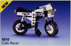LEGO Technic Model Set 8810 - Cafe Racer, Ophalen of Verzenden, Gebruikt, Complete set, Lego