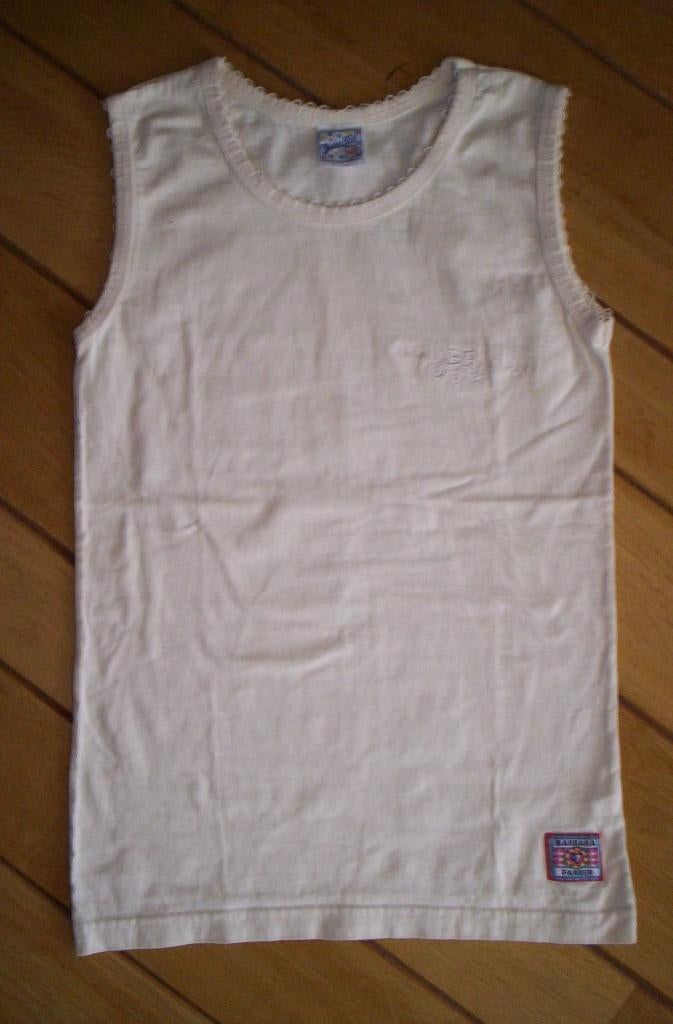 BARBARA FARBER top zonnehemd ecru maat 140, Kinderen en Baby's, Kinderkleding | Maat 140, Zo goed als nieuw, Meisje, Shirt of Longsleeve