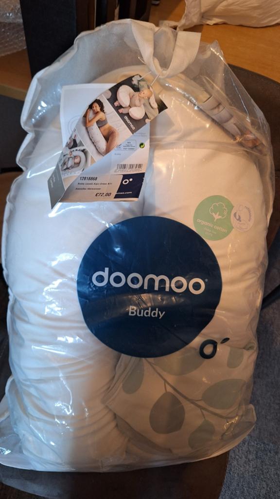 Doomoo Buddy voedingskussen met hoes, Ophalen