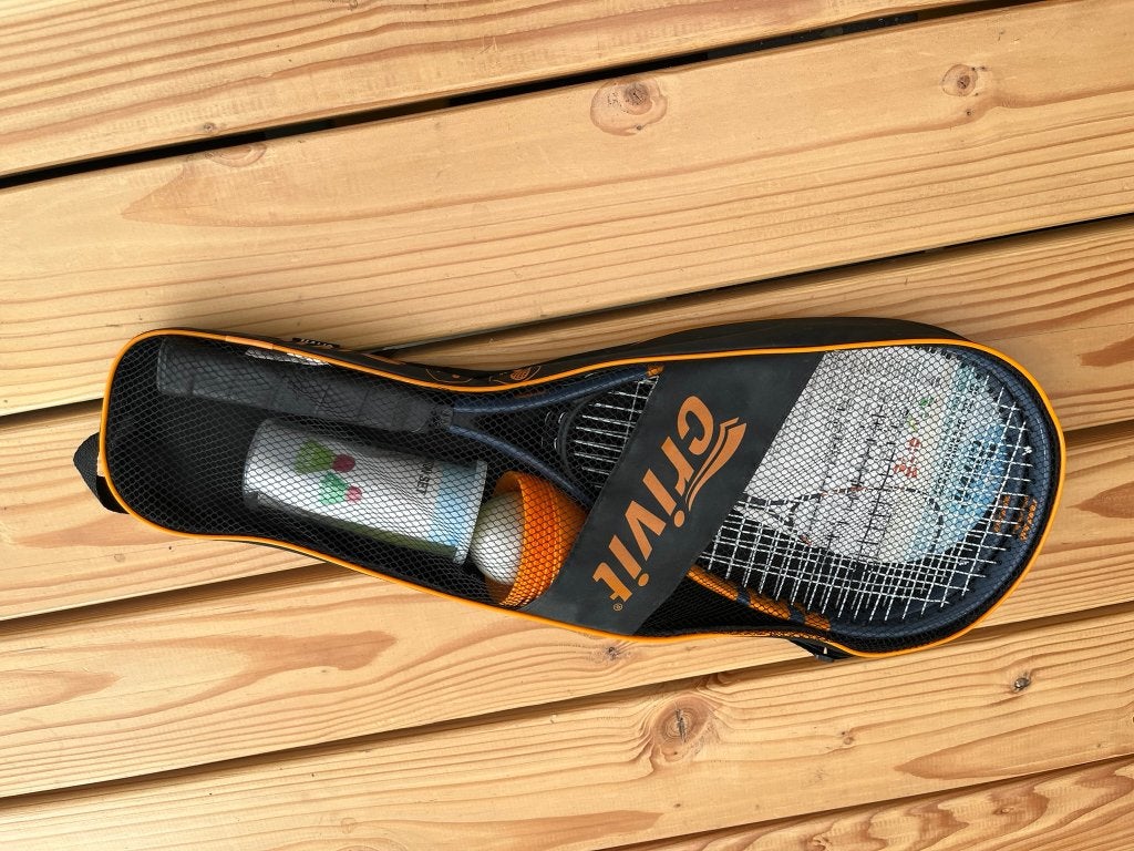 CRIVIT Speed badminton set, Ophalen of Verzenden, Zo goed als nieuw, Racket(s)