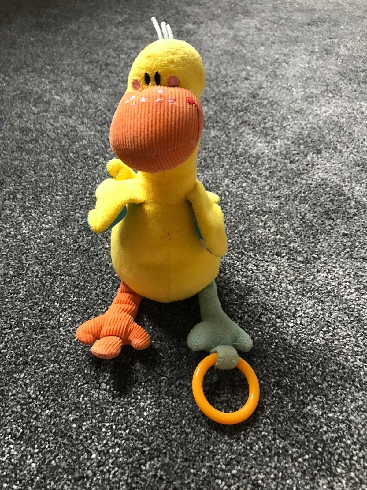 Vrolijke gele eend van Prenatal te koop, Ophalen of Verzenden, Geel, Eend, Prénatal