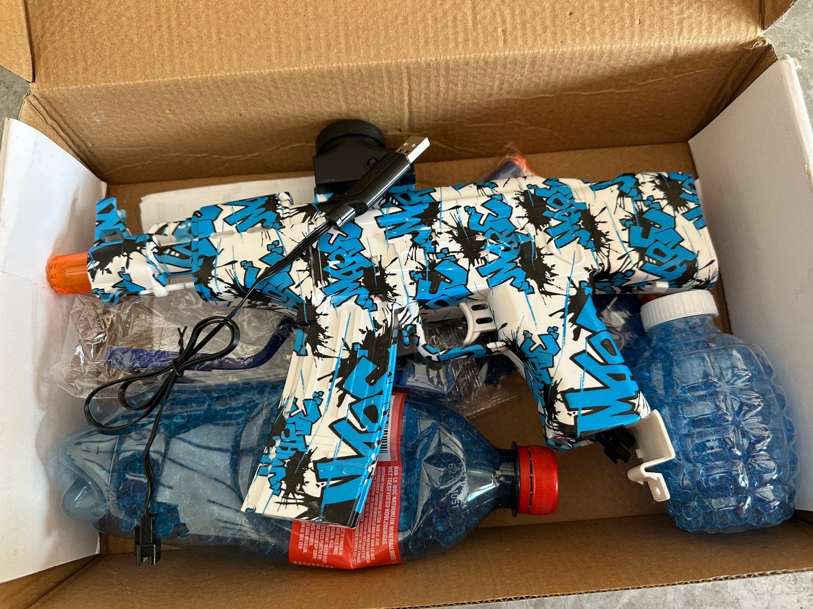 Ball Blaster M416 eletrisch, Ophalen, Gebruikt