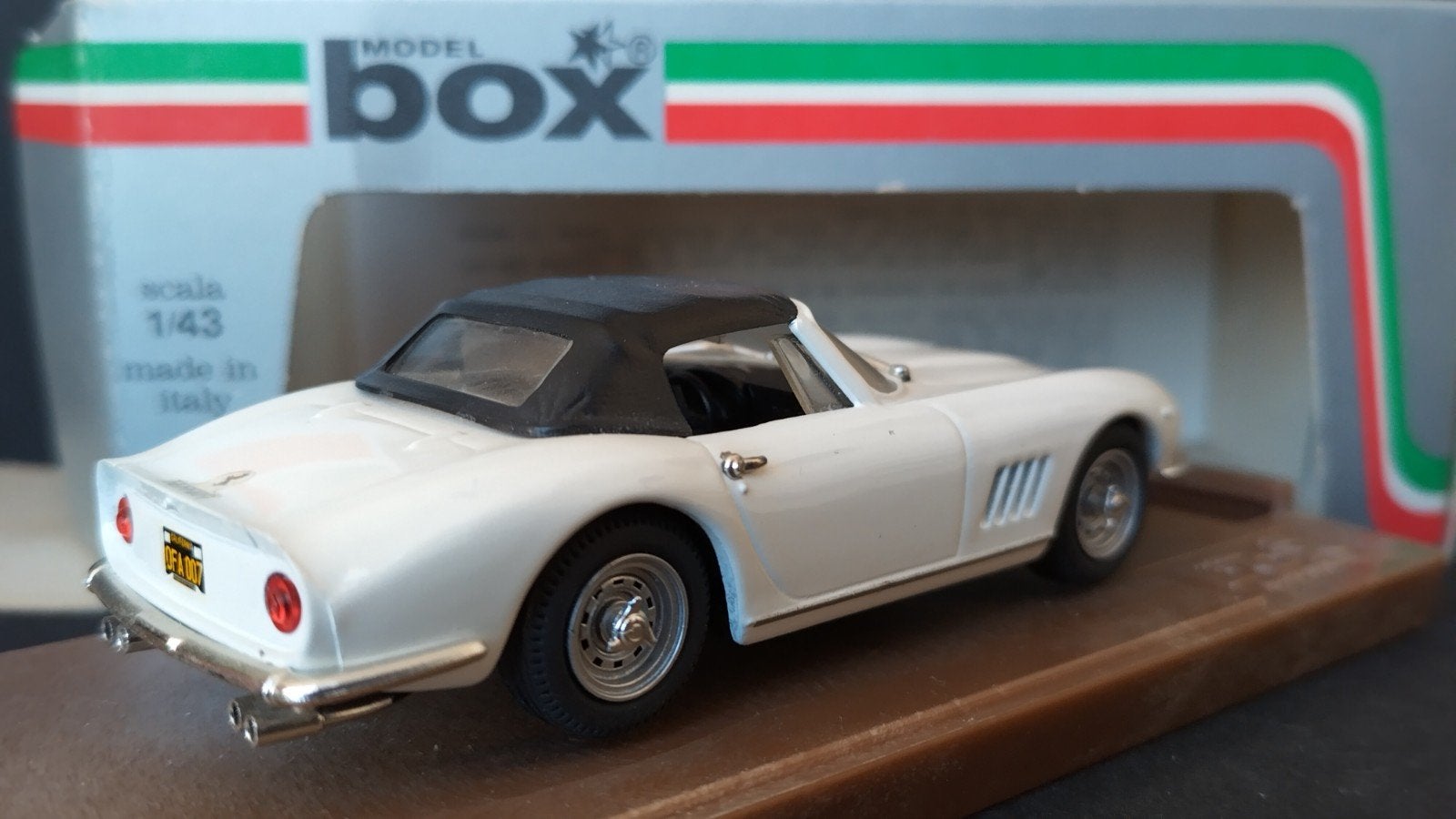 Ferrari 275 GTB cabrio 1:43 Box Models Pol, Overige merken, Auto, Verzenden, .