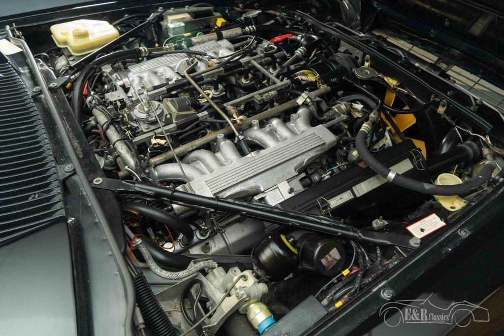 Jaguar XJS Cabriolet | Full options | 1990, Auto's, Oldtimers, Automaat, Beige, Cabriolet, Zwart