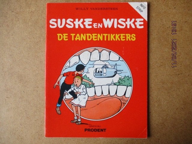 adv0958 suske en wiske info strip 2, Eén stripboek, Ophalen, Gelezen