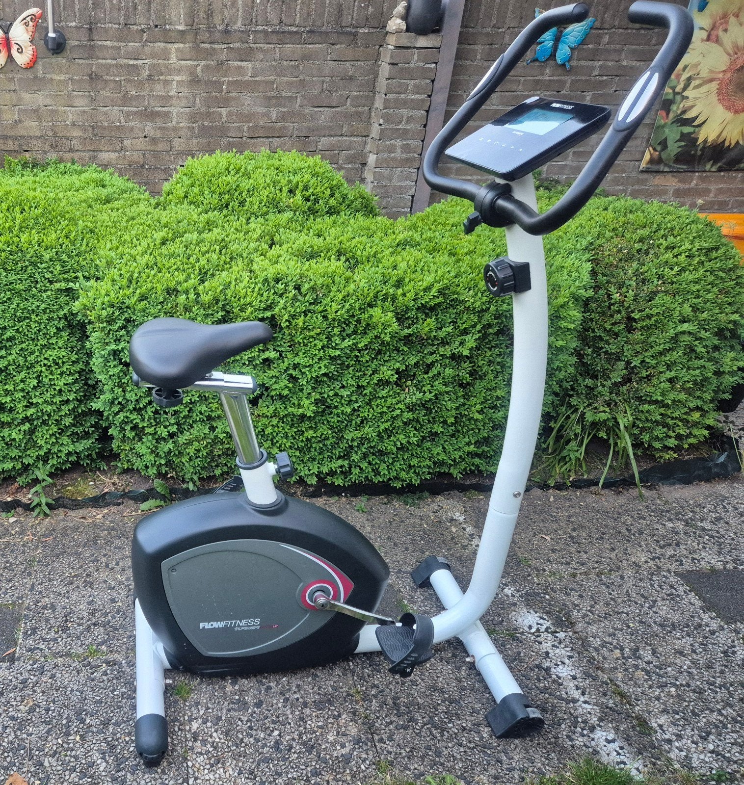 Hometrainer DHT50 UP, Sport en Fitness, Fitnessapparatuur, Zo goed als nieuw, Hometrainer, Metaal, Ophalen