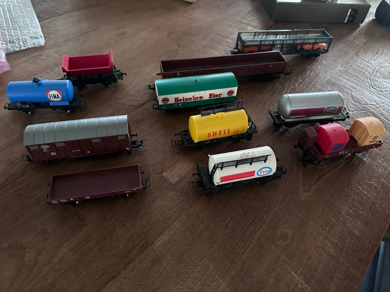 Diverse goederenwagons van Lima, HO, Ophalen, Gebruikt, Gelijkstroom, Wagon