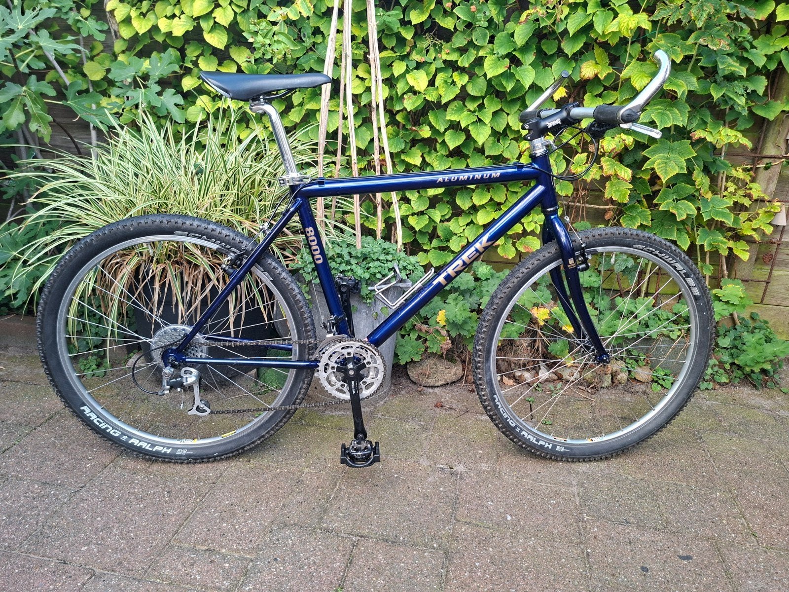 Trek 8000 aluminum ATB Deore LX/XT, indigoblauw
