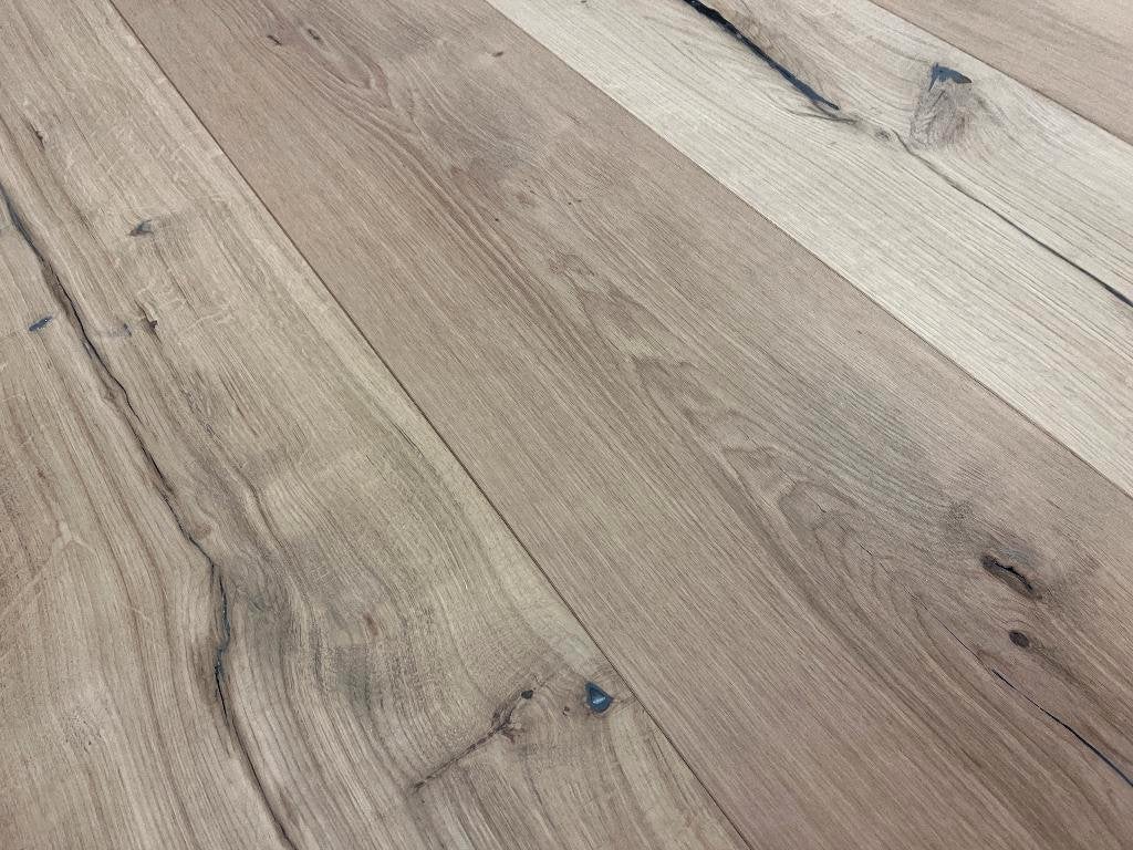 Eiken lamelparket vloeren Nature 235mm breed , grote partij, Ophalen of Verzenden, Nieuw, 75 m² of meer, Parket
